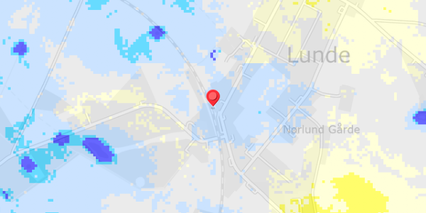 Grundvandsdybder på Skolegade 1