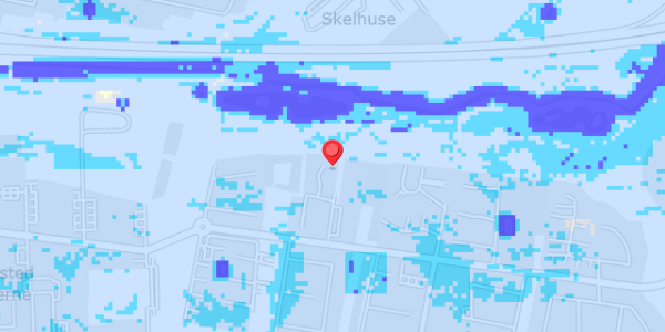 Grundvandsdybder på Bastionen 8