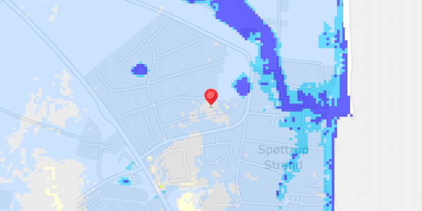 Grundvandsdybder på Hou Strandpark 24