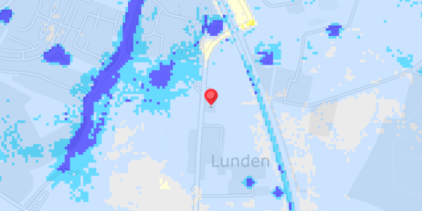 Grundvandsdybder på Lunden 13B