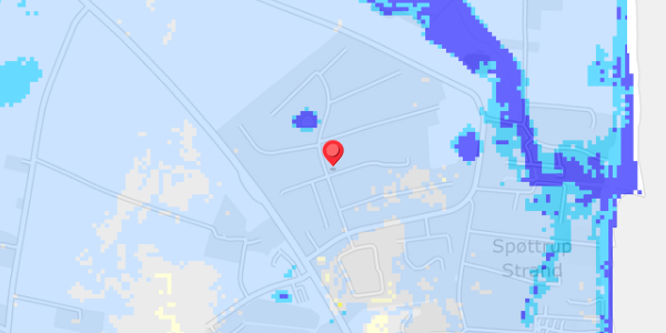 Grundvandsdybder på Hou Strandpark 48A