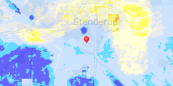 Grundvandsdybder på Bråvej 8A