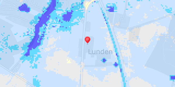 Grundvandsdybder på Lunden 5B