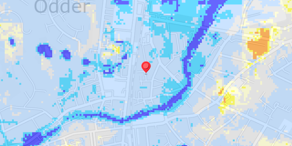 Grundvandsdybder på Aaholmsgade 3G