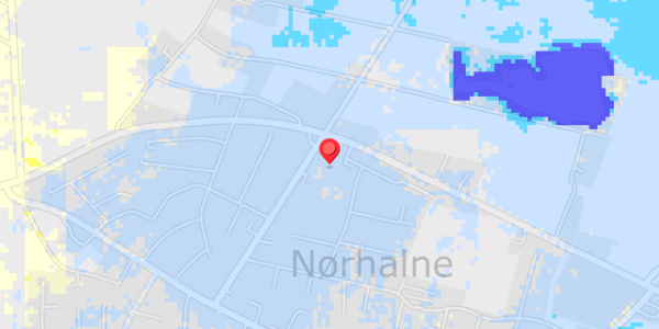 Grundvandsdybder på Bygaden 24
