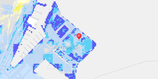 Grundvandsdybder på Helga Pedersens Gade 25