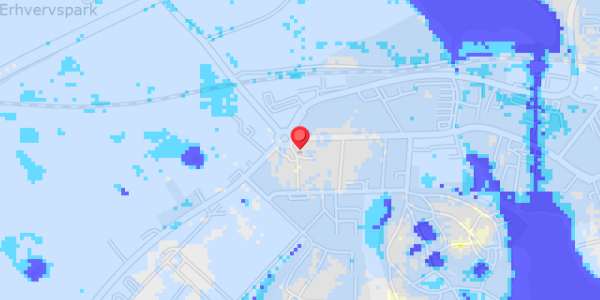Grundvandsdybder på Vesterbrogade 55D