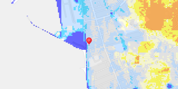Grundvandsdybder på Strandgade 7