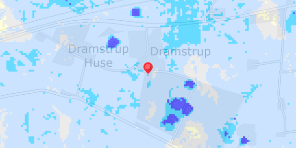 Grundvandsdybder på Dramstrup 7B