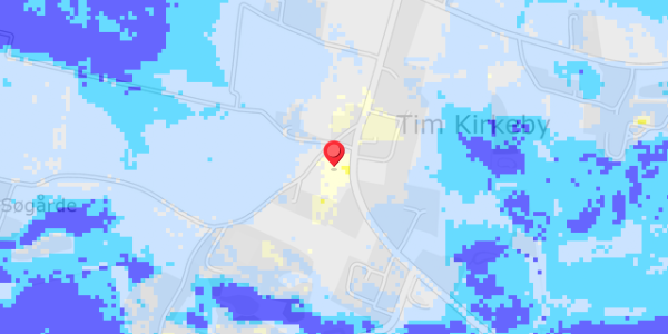 Grundvandsdybder på Tim Kirkevej 19
