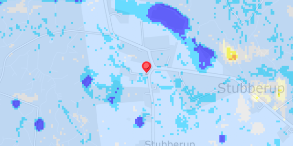 Grundvandsdybder på Stubberupvej 23B
