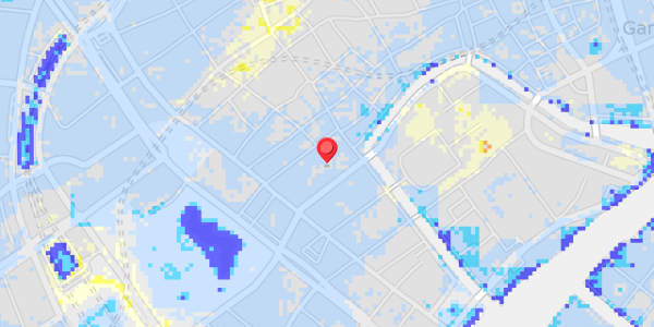 Grundvandsdybder på Løngangstræde 21E, 3. th