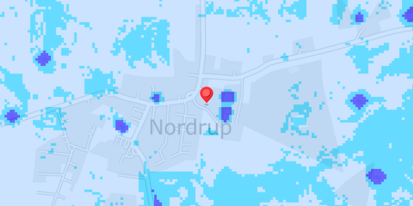 Grundvandsdybder på Nordrupvej 126
