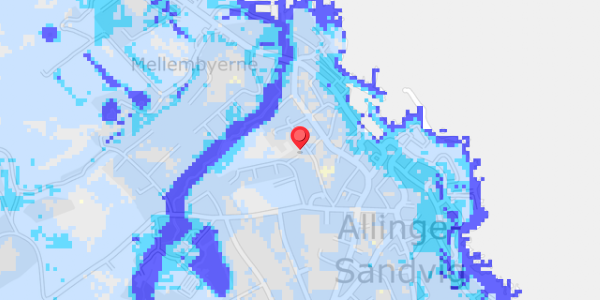 Grundvandsdybder på Rosengade 7