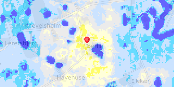 Grundvandsdybder på Berlin 37