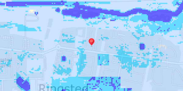 Grundvandsdybder på Bastionen 3