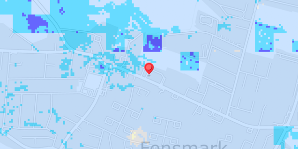 Grundvandsdybder på Holmegaardsvej 7A