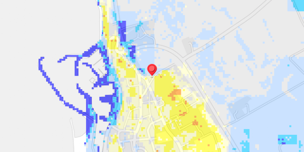 Grundvandsdybder på Storegade 100A