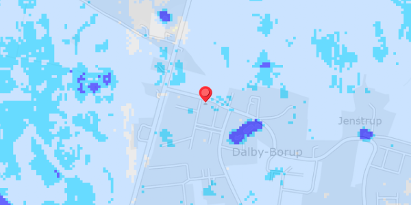 Grundvandsdybder på Cherryvej 40