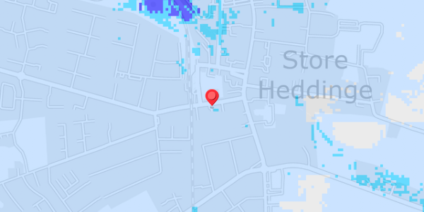 Grundvandsdybder på Vestergade 13