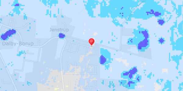 Grundvandsdybder på Jenstrup Huse 39