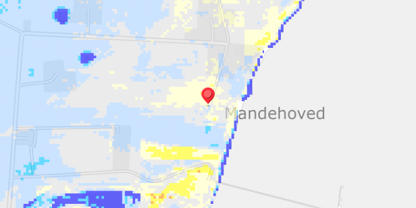 Grundvandsdybder på Mandehoved 10A