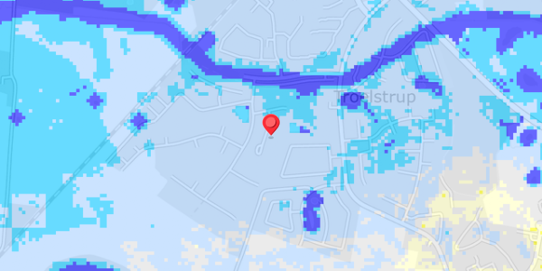 Grundvandsdybder på Troelstrup Ege 15
