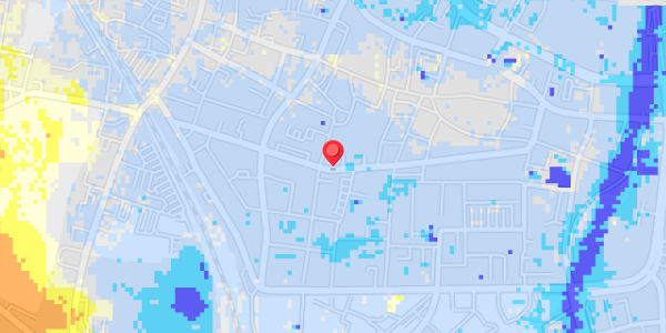 Grundvandsdybder på Danmarksgade 23