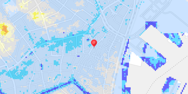 Grundvandsdybder på Studsgade 12