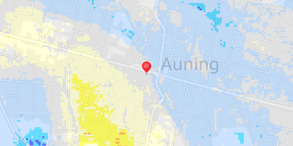 Grundvandsdybder på Vestergade 1