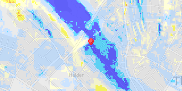 Grundvandsdybder på Halden 45