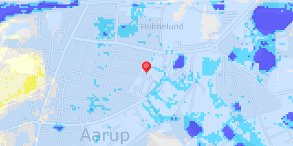 Grundvandsdybder på Indre Ringvej 15