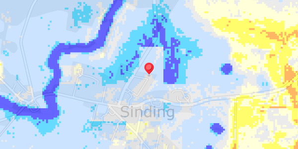 Grundvandsdybder på Damgårdsvænget 10