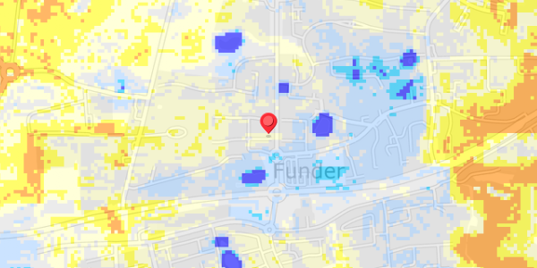 Grundvandsdybder på Fundermarken 10