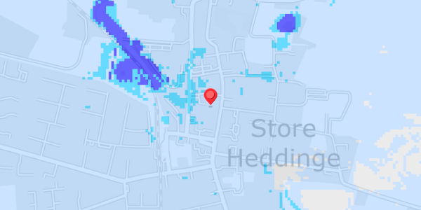 Grundvandsdybder på Algade 19A
