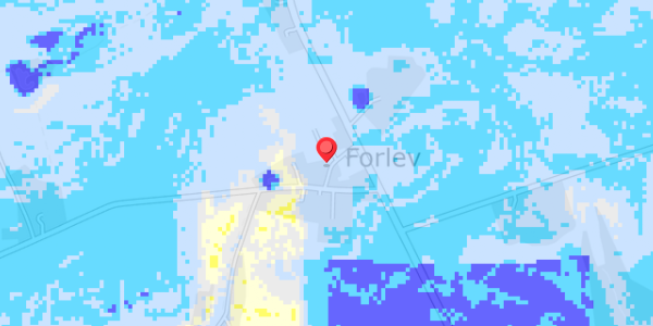 Grundvandsdybder på Forlevgade 4