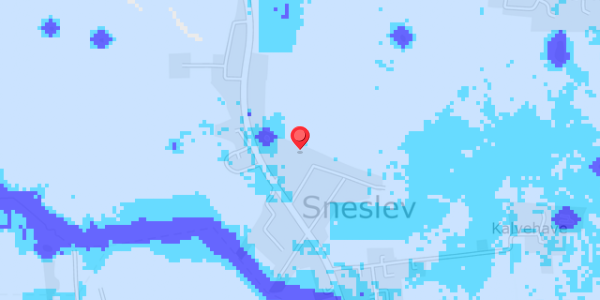 Grundvandsdybder på Sneslev Stationsvej 13