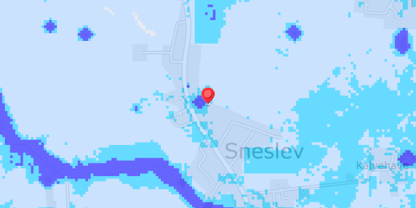 Grundvandsdybder på Sneslev Stationsvej 9