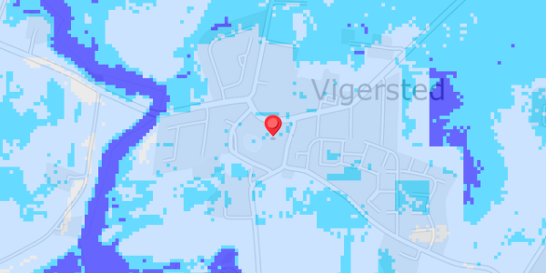 Grundvandsdybder på Vigersted Bygade 6