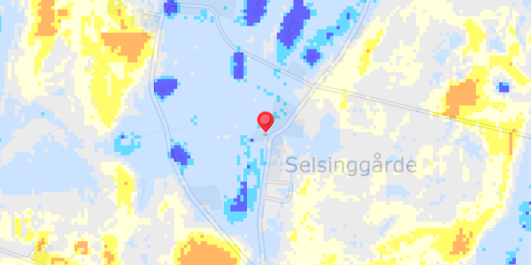 Grundvandsdybder på Selsinggaarde 7A