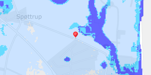 Grundvandsdybder på Spøttrup Strandvej 23