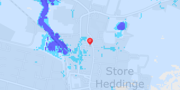 Grundvandsdybder på Algade 35
