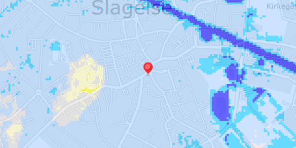 Grundvandsdybder på Bredegade 1