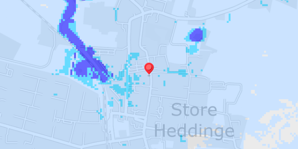 Grundvandsdybder på Algade 33