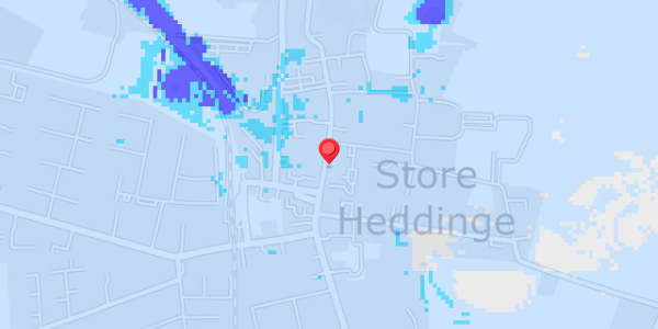 Grundvandsdybder på Algade 14