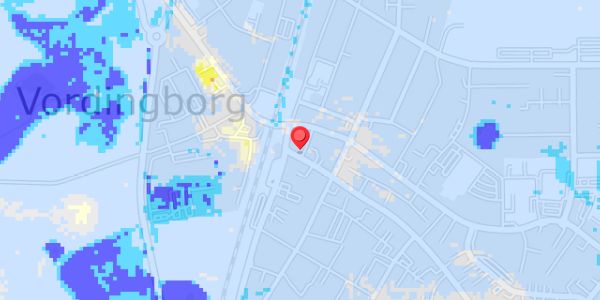 Grundvandsdybder på Algade 3