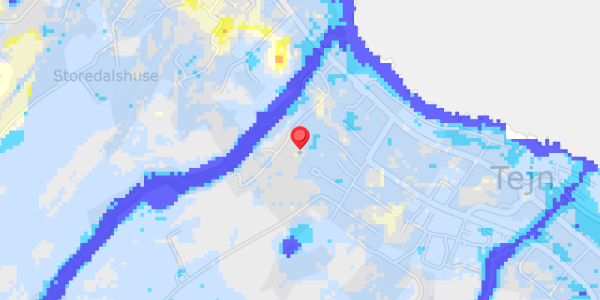 Grundvandsdybder på Tejnvej 108L
