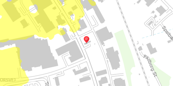 Trafikstøjkort på Industrivej 18, 6330 Padborg