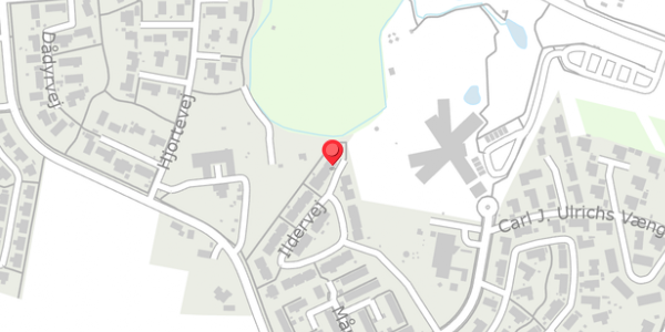 Trafikstøjkort på Ildervej 35, 4690 Haslev