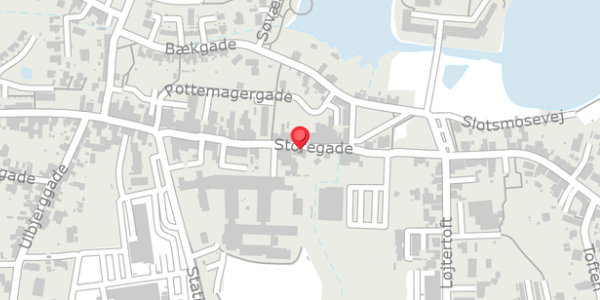 Trafikstøjkort på Storegade 30, . , 6430 Nordborg